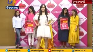 Khwaish Exhibition Logo Launched | by Actress Sony Charishta | at Hyderabad