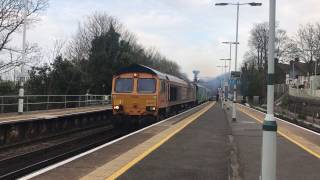 66703 working 5X33 passing Preston Park 28/3/17 **WITH TONE**