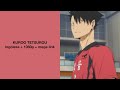 Kuroo Tetsurou Season 1-3 Scenes || Logoless, 1080p + Mega link