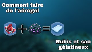 [TUTO] Comment faire de l'aérogel dans subnautica