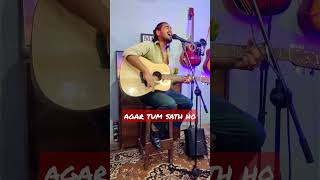 😢 Sad song 🔥 Agar tum 🤝sath ho 🥺... 😱 guitar version 🔥😱 #shorts #viralvideo #song #trending