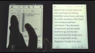 Amazon Kindle Paperwhite 2 vs Kobo Aura Nighttime Reading Test
