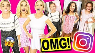 TRYING ON   CLOTHING! RECREATING HAYLEY LEBLANC'S INSTAGRAM PHOTOS!