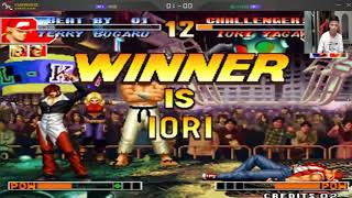 KOF97 大口的八神开场就使出了鬼步 要不要这么刺激？