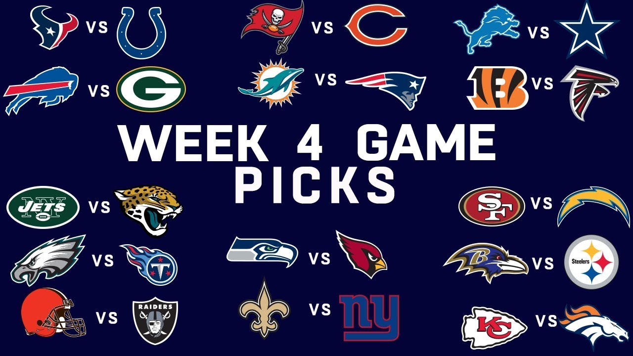 Week 4 NFL Game Picks | NFL - YouTube