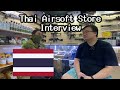 Interviewing an Airsoft Gun Store in Thailand