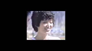 1980年11月24日，山口百惠三浦友和夏威夷度蜜月，接受记者采访。