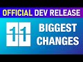 Windows 11 Official Developer Build - Biggest Changes