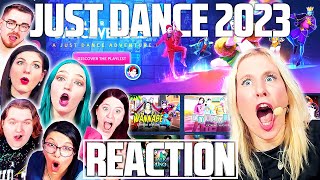 JUST DANCE 2023 EDITION FULL GAME REACTION (everything is brand new!! 😱) w/ ALL STARS CREW