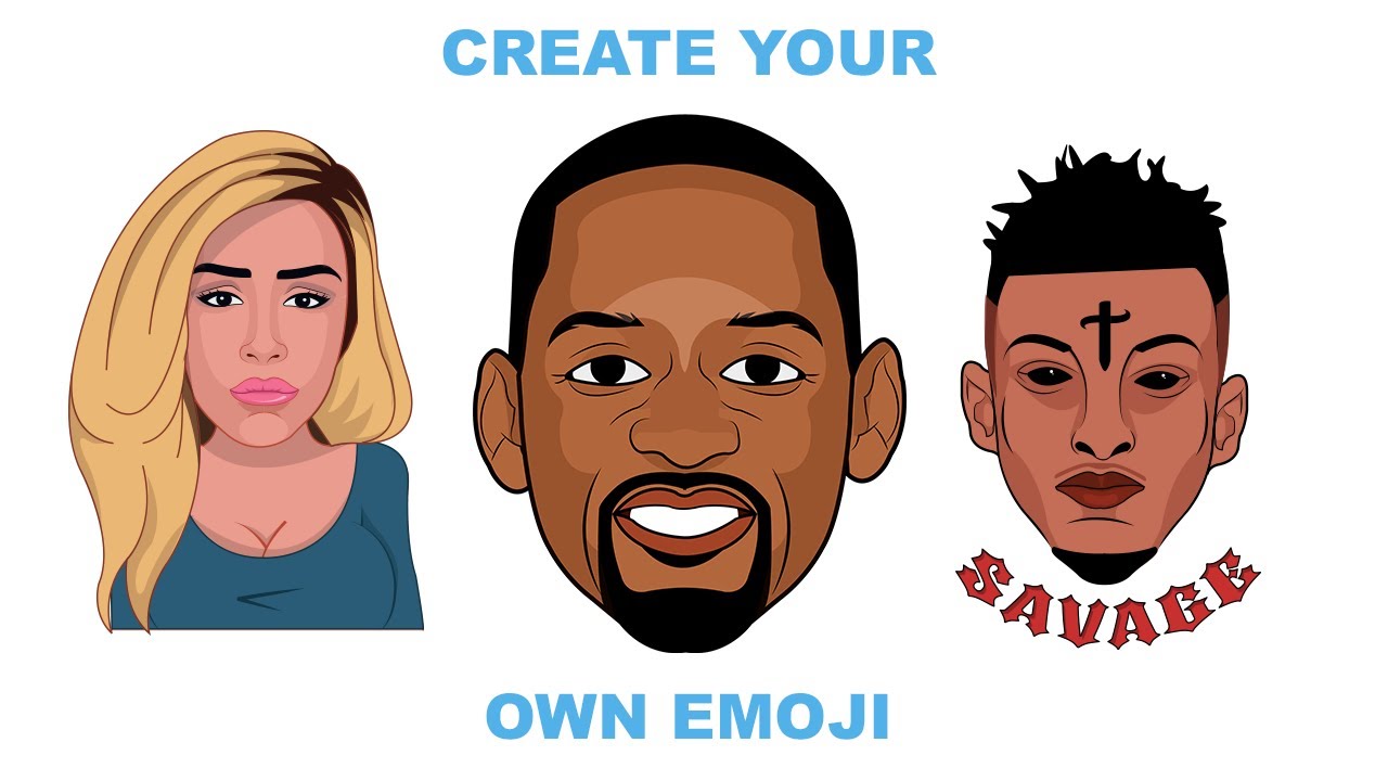 How To Create Your Own Emoji - YouTube