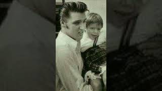 Elvis Presley And His Children's Fan #shorts