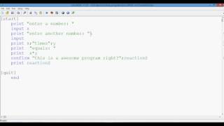Just Basic Tutorial 10 - Confirm Command
