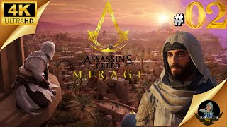 ASSASSIN'S CREED MIRAGE 4K PC Walkthrough Gameplay Part 2 - Malayalam Commentary || Gamer_anz