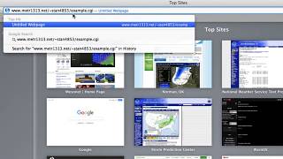 METR1313 - Week 12 - Segment 6: Introduction to CGI Scripts