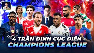 LOCKER ROOM | 4 TRẬN ĐẤU QUYẾT ĐỊNH CHAMPIONS LEAGUE