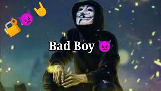 Bad Boy 👿 || Attitude Status 🤘 || #badboystatus #badboy