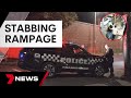 Five strangers attacked at random in a man's wild stabbing spree across Melbourne | 7 News Australia