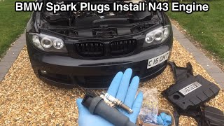 Changing Spark Plugs and Removing Ignition Coils On BMW 1 Series E88 E87 E82 E81 N43 Engine