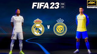 FIFA 23 - REAL MADRID vs. AL NASSR - Santiago Bernabéu - Gameplay - PS5™ [ 4K ]
