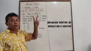 Fisika Kelas 11 Teknik - Besaran Vektor #1 - Resultan 2 Vektor