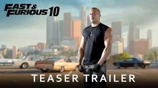 Fast And Furious 10 : Teaser Trailer 2022 | Universal Studio | Vin Diesel | F9