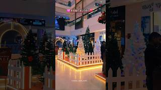 Bangalore phoenix mall 💓// Bangalore city Christmas 🎄  #bangalore #travel #shorts