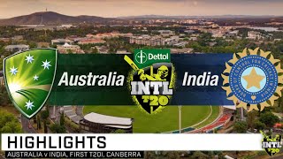 Australia vs India - 1st T20I - Full Highlights 2020 | India vs Australia | Cricket 19 Gameplay |