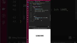 How to Create an Animated Loading Effect Using CSS Gradients – Beginner Friendly! #cssloader #css