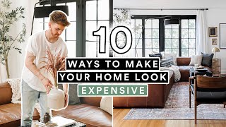 10 AFFORDABLE WAYS TO MAKE YOUR HOME LOOK EXPENSIVE! 🏠 🔨 DIY HOME HACKS