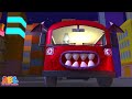 five spooky zombies riding on a bus new 3d scary halloween song for kids by @allbabieschannel