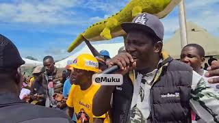 ZANU PF Mnangagwa faction singing a song insulting Chamisa and Blessed Geza.