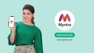 Myntra X Samantha Akkineni – Online Shopping Without Worries