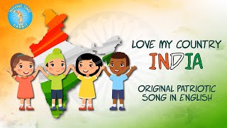 Love my country India | Original patriotic song in English | Rhymetime Rabbit