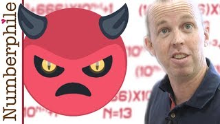 The Most Evil Number (Belphegor's Prime) - Numberphile