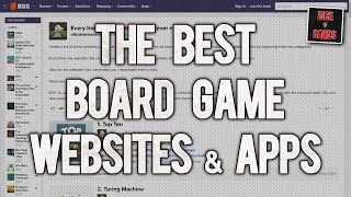 Useful Board Game Websites & Apps