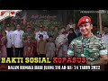 BAKTI SOSIAL KOPASUS BERSAMA KODIM 0510/TIGARAKSA DALAM RANGKA HARI JUANG TNI-AD TAHUN 2022