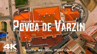 Póvoa de Varzim 🇵🇹 Drone Aerial 4K | PORTUGAL Norte 2023