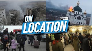 There was a fire at Europe's largest nuclear power plant caused by the Russian forces | ABC News