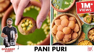 Pani Puri Recipe | Perfect Crispy Puri Tips | परफेट पानी पूरी बनानेका सही तरीका | Chef Sanjyot Keer