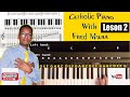 How to play UTUKUFU catholic song on piano keyboard CHORDS #Lesson2