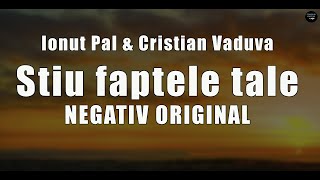 Stiu faptele tale - negativ cu versuri - Ionut Pal \u0026 C.Vaduva