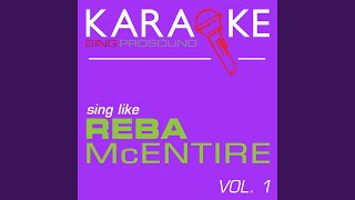 Rumor Has It (In the Style of Reba McEntire) (Karaoke Instrumental Version)