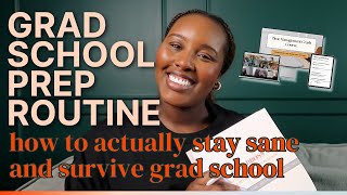 How to Prep for a New Semester in Grad School in 2025