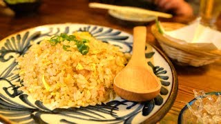 Izakaya at night at the Okinawa travel end あっぱりしゃんの八重山料理が台風の沖縄旅の最終夜:Gourmet Report グルメレポート