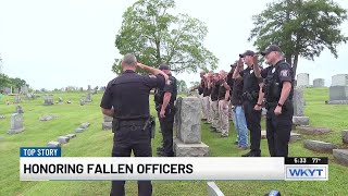 Ceremony held to honor officers in Pulaski County killed in the line of duty