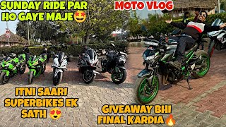 APNI Z900 Ki Pehli Sunday Ride 😍 | Bhot Dur hi nikal Gaye😩 | Giveway Final Bhi Kardia ☺️