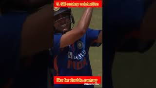 Shubman Gill double century celebration 😈S Gill ki batting 😈 #shorts #cricket #shubmangill