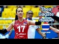 Thea Gagate Highlights vs Thailand Leg 1 | SEA V-League 2024