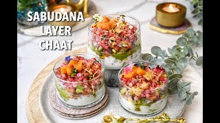 Sabudana Layer Chaat