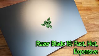Razer Blade 16 13950HX/RTX 4080: Hot Performance, at a High Price